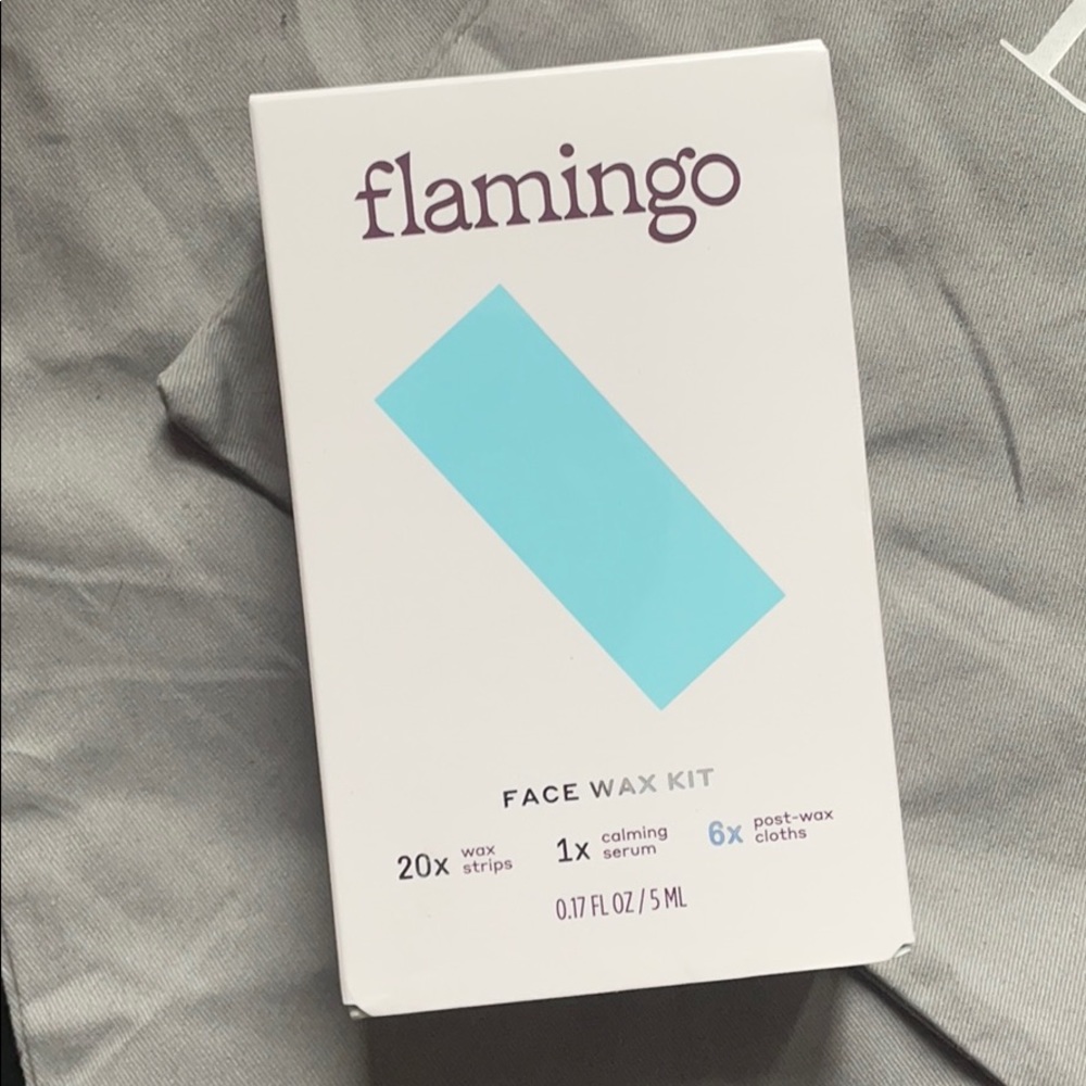 Brand New FLAMINGO 🦩 Face Wax Kit